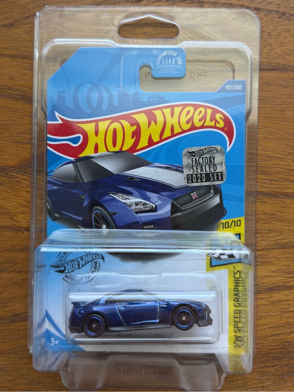 Hot Wheels Blue Nissan GT-R Toy Car - Factory Sealed super treasure hunt